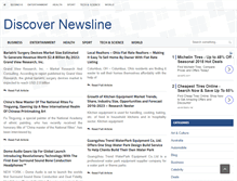 Tablet Screenshot of discovernewsline.com